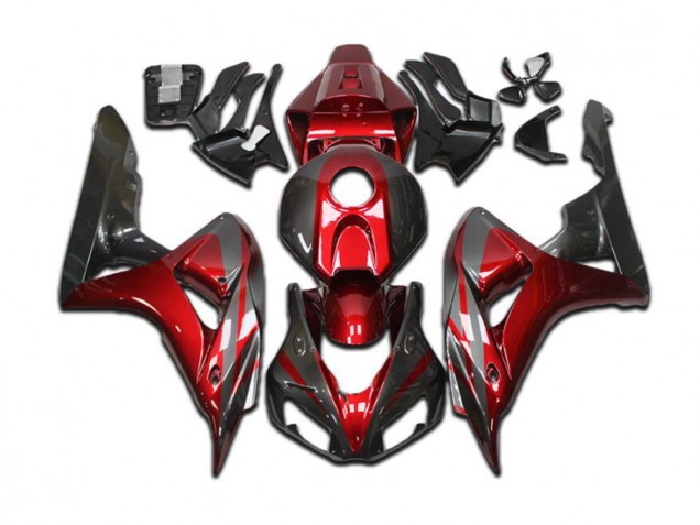 Cheap 2004-2005 Candy Red Grey Black Honda CBR1000RR Motorcycle Fairings Canada Cheap 2004-2005 Candy Red Grey Black Honda CBR1000RR Motorcycle Fairings Canada