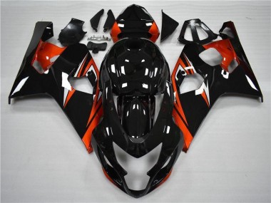 Cheap 2004-2005 Orange Black Suzuki GSXR 600/750 Motorcycle Fairings Canada