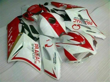 Cheap 2004-2005 White Red Honda CBR1000RR Full Fairing Kit Canada