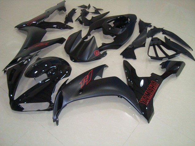 Cheap 2004-2006 Matte Black Red Yamaha YZF R1 Motorcycle Fairings Canada