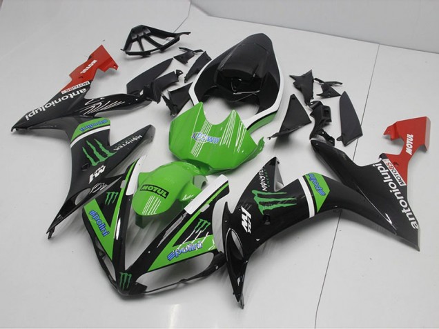 Cheap 2004-2006 Monster Green Yamaha YZF R1 Motorcycle Fairings Canada