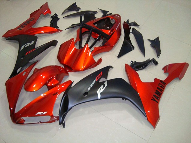 Cheap 2004-2006 Red Matte Black Yamaha YZF R1 Motorcycle Fairings Canada