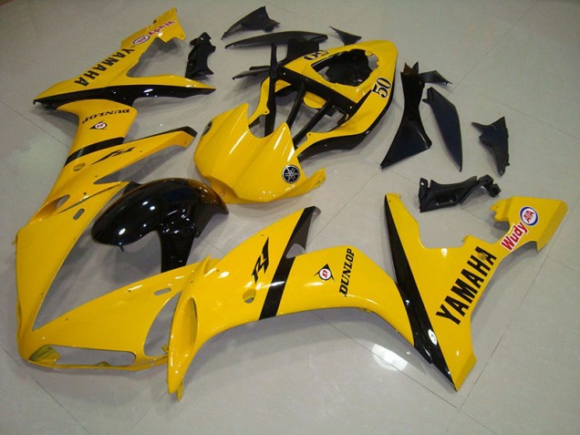 Cheap 2004-2006 Yellow Black Yamaha YZF R1 Motorcycle Fairings Canada