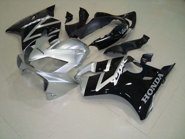 Cheap 2004-2007 Black Silver Honda CBR600 F4i Motorcycle Fairings Canada Cheap 2004-2007 Black Silver Honda CBR600 F4i Motorcycle Fairings Canada