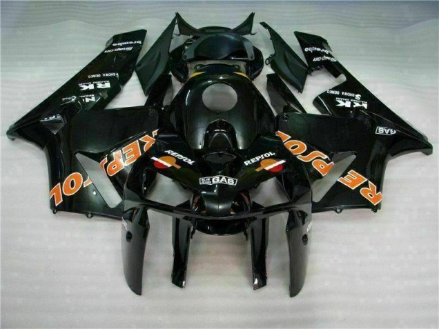 Cheap 2005-2006 Black Honda CBR600RR Motorcycle Fairings Canada Cheap 2005-2006 Black Honda CBR600RR Motorcycle Fairings Canada