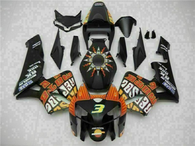 Cheap 2005-2006 Black Honda CBR600RR Plastics Fairing Kit Canada Cheap 2005-2006 Black Honda CBR600RR Plastics Fairing Kit Canada