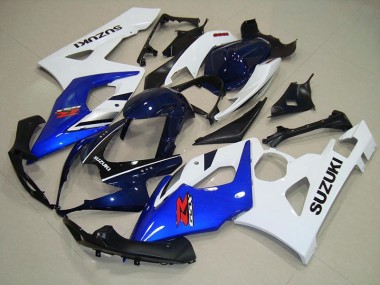 Cheap 2005-2006 Blue White Black Suzuki GSXR 1000 Motorcycle Fairings Canada