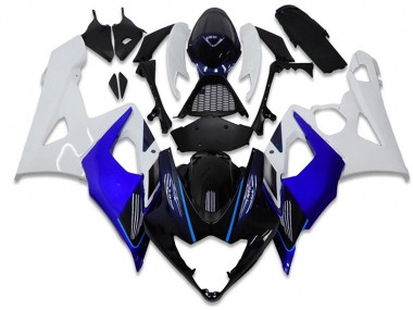 Cheap 2005-2006 Blue White Suzuki GSXR 1000 Plastics Fairing Kits Canada
