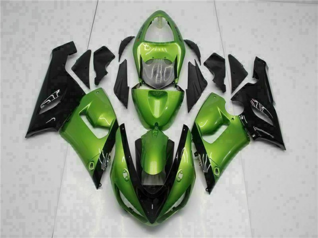 Cheap 2005-2006 Green Kawasaki Ninja ZX6R Abs Fairing Kit Canada Cheap 2005-2006 Green Kawasaki Ninja ZX6R Abs Fairing Kit Canada