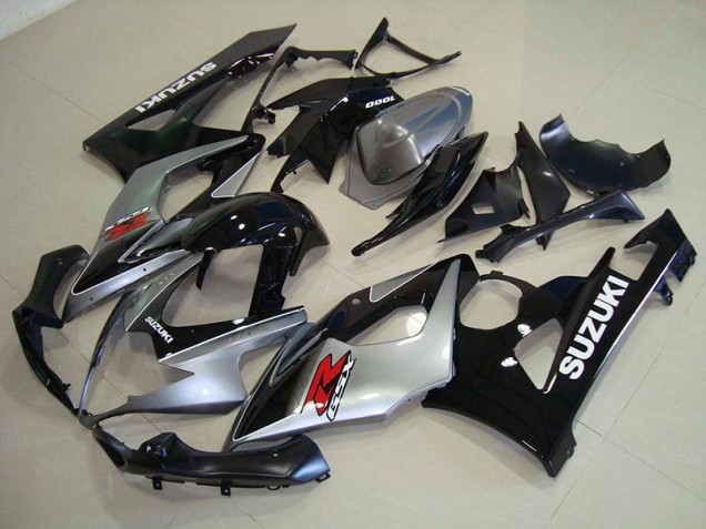 Cheap 2005-2006 Grey Black Suzuki GSXR 1000 Motorcycle Fairings Canada Cheap 2005-2006 Grey Black Suzuki GSXR 1000 Motorcycle Fairings Canada