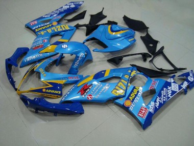Cheap 2005-2006 Light Blue Rizzla Suzuki GSXR 1000 Motorcycle Fairings Canada