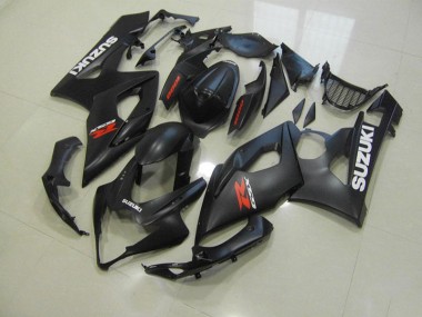 Cheap 2005-2006 Matte Black with White Decals Suzuki GSXR 1000 Motorcycle Fairings Canada