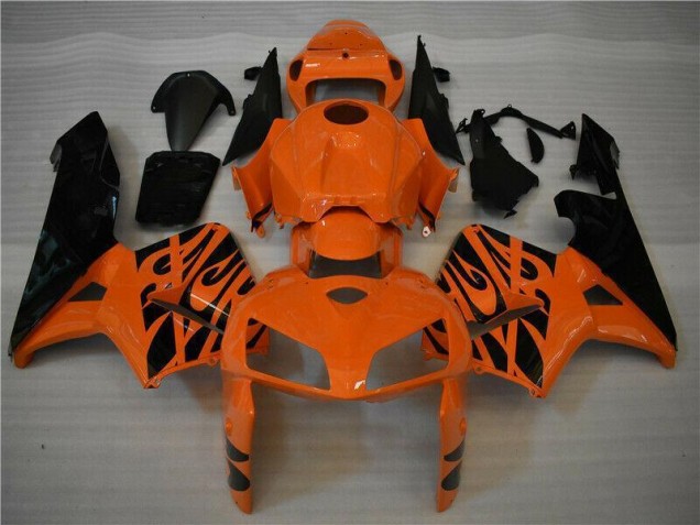 Cheap 2005-2006 Orange Black Honda CBR600RR Abs Fairing Kit Canada Cheap 2005-2006 Orange Black Honda CBR600RR Abs Fairing Kit Canada