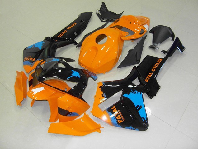 Cheap 2005-2006 Orange Black Honda CBR600RR Fairing Kit Canada