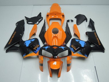 Cheap 2005-2006 Orange Black Honda CBR600RR Motorcycle Fairings Canada