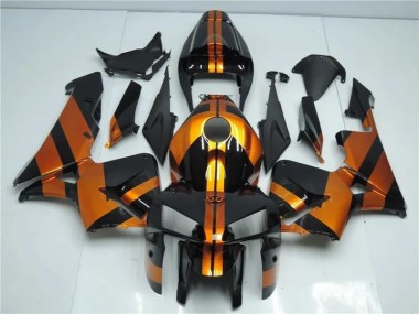 Cheap 2005-2006 Orange Black Honda CBR600RR Plastics Motorcycle Fairings Canada