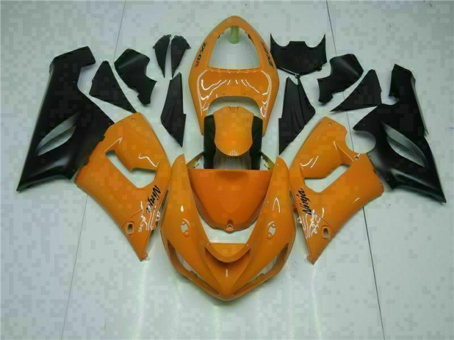 Cheap 2005-2006 Orange Kawasaki Ninja ZX6R Motorcycle Fairings Canada Cheap 2005-2006 Orange Kawasaki Ninja ZX6R Motorcycle Fairings Canada
