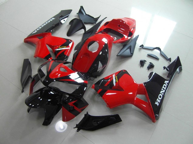 Cheap 2005-2006 Red Black Honda CBR600RR Motorcycle Fairings Canada Cheap 2005-2006 Red Black Honda CBR600RR Motorcycle Fairings Canada