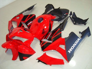 Cheap 2005-2006 Red Black Honda CBR600RR Plastics Fairing Kit Canada