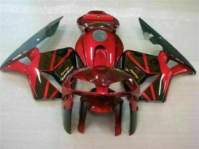 Cheap 2005-2006 Red Honda CBR600RR Full Fairing Kit Canada