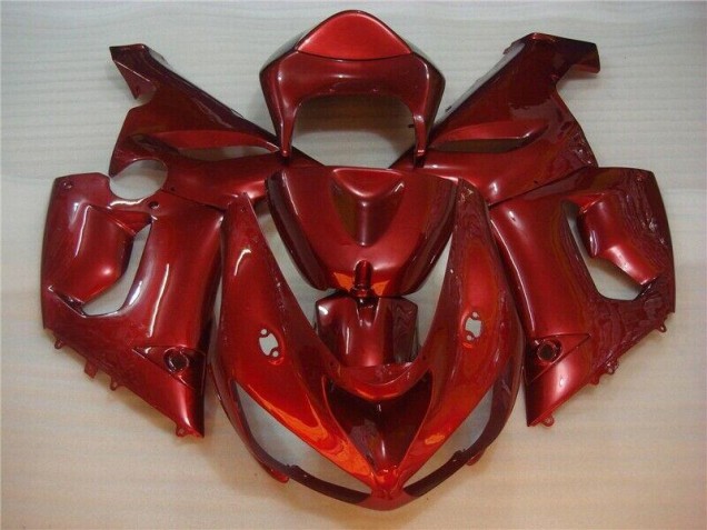 Cheap 2005-2006 Red Kawasaki Ninja ZX6R Injection Fairing Kit Canada Cheap 2005-2006 Red Kawasaki Ninja ZX6R Injection Fairing Kit Canada