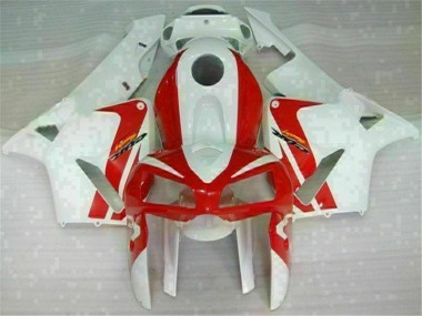 Cheap 2005-2006 Red White Honda CBR600RR Motorcycle Fairings & Bodywork Canada