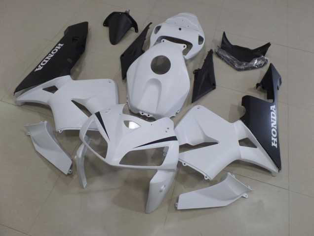 Cheap 2005-2006 White Black Honda CBR600RR Plastics Motorcycle Fairings Canada Cheap 2005-2006 White Black Honda CBR600RR Plastics Motorcycle Fairings Canada