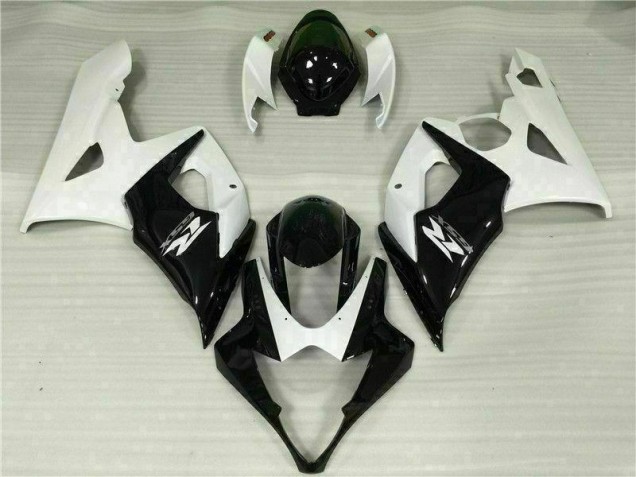 Cheap 2005-2006 White Black Suzuki GSXR 1000 Fairing Kit & Bodywork Canada Cheap 2005-2006 White Black Suzuki GSXR 1000 Fairing Kit & Bodywork Canada