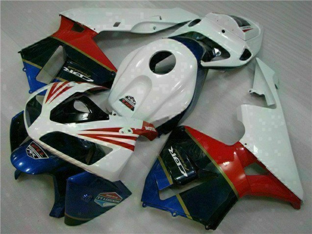 Cheap 2005-2006 White Honda CBR600RR Plastic Full Fairing Kit Canada Cheap 2005-2006 White Honda CBR600RR Plastic Full Fairing Kit Canada
