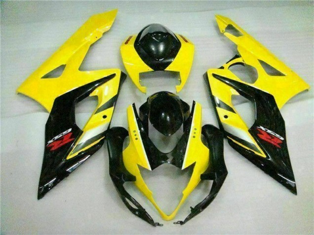 Cheap 2005-2006 Yellow Black Suzuki GSXR 1000 Motorcycle Fairings Canada Cheap 2005-2006 Yellow Black Suzuki GSXR 1000 Motorcycle Fairings Canada
