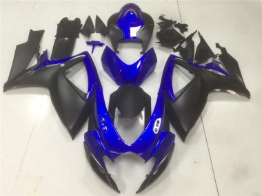 Cheap 2006-2007 Black Blue Suzuki GSXR 600/750 Plastics Fairing Kits Canada