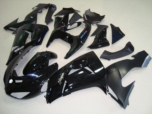 Cheap 2006-2007 Black Matte Black Kawasaki Ninja ZX10R Motorcycle Fairings Canada Cheap 2006-2007 Black Matte Black Kawasaki Ninja ZX10R Motorcycle Fairings Canada