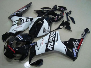 Cheap 2006-2007 Black White Repsol Honda CBR1000RR Motorcycle Fairings Canada