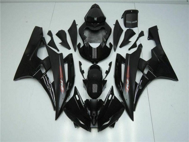 Cheap 2006-2007 Black Yamaha YZF R6 Full Fairing Kits Canada