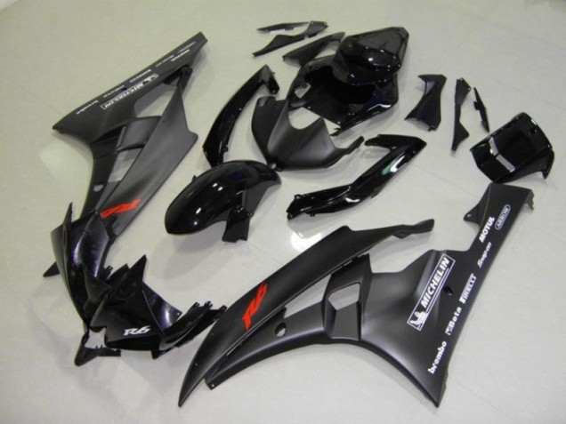 Cheap 2006-2007 Black Yamaha YZF R6 Motorcycle Fairings Canada Cheap 2006-2007 Black Yamaha YZF R6 Motorcycle Fairings Canada