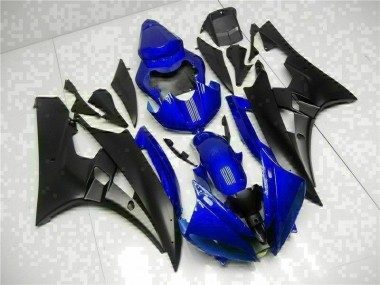 Cheap 2006-2007 Blue Black Yamaha YZF R6 Fairing Kit & Bodywork Canada
