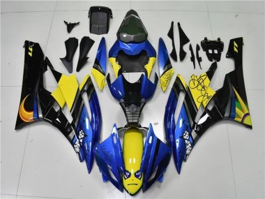 Cheap 2006-2007 Blue Shark Yamaha YZF R6 Motorcycle Fairings Canada