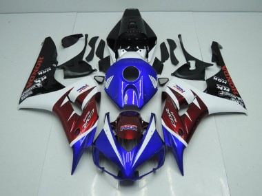 Cheap 2006-2007 Burgandy and Blue Honda CBR1000RR Motorcycle Fairings Canada