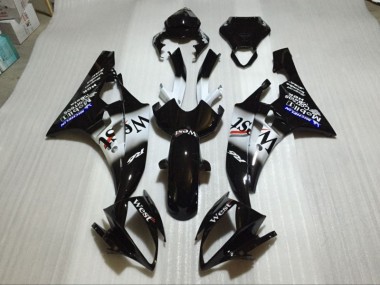 Cheap 2006-2007 Glossy Black Yamaha YZF R6 Motorcycle Fairings Canada