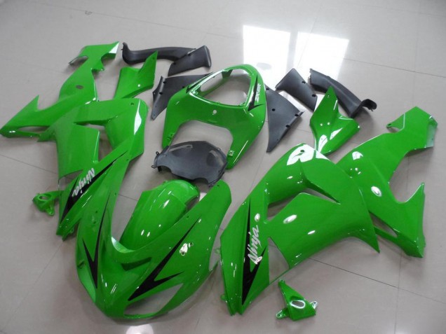 Cheap 2006-2007 Green Black Arrow Kawasaki Ninja ZX10R Motorcycle Fairings Canada Cheap 2006-2007 Green Black Arrow Kawasaki Ninja ZX10R Motorcycle Fairings Canada