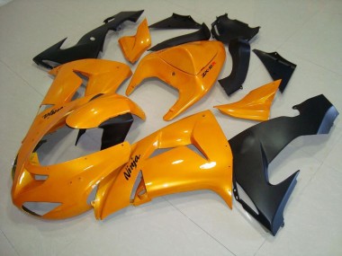 Cheap 2006-2007 Orange Kawasaki Ninja ZX10R Motorcycle Fairings Canada