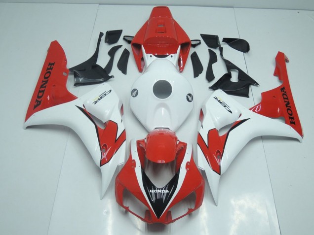 Cheap 2006-2007 Orange Red and White Honda CBR1000RR Motorcycle Fairings Canada Cheap 2006-2007 Orange Red and White Honda CBR1000RR Motorcycle Fairings Canada