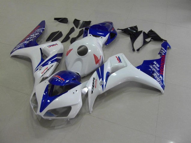 Cheap 2006-2007 Pearl White Blue Honda CBR1000RR Motorcycle Fairings Canada Cheap 2006-2007 Pearl White Blue Honda CBR1000RR Motorcycle Fairings Canada