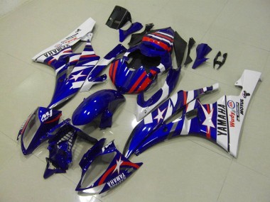 Cheap 2006-2007 Red Blue Star Yamaha YZF R6 Motorcycle Fairings Canada