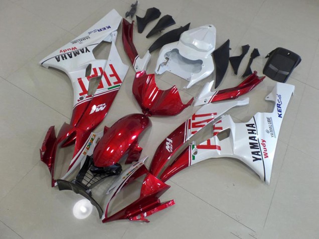 Cheap 2006-2007 Red Fiat Yamaha YZF R6 Motorcycle Fairings Canada Cheap 2006-2007 Red Fiat Yamaha YZF R6 Motorcycle Fairings Canada