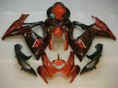 Cheap 2006-2007 Red Suzuki GSXR 600/750 Motorcycle Fairings Canada