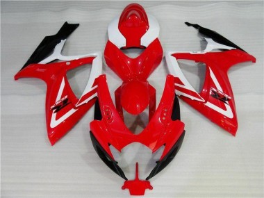 Cheap 2006-2007 Red White Suzuki GSXR 600/750 Motorcycle Fairings & Bodywork Canada