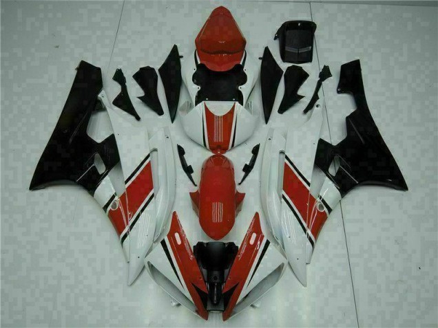 Cheap 2006-2007 Red White Yamaha YZF R6 Motorcycle Fairings & Bodywork Canada Cheap 2006-2007 Red White Yamaha YZF R6 Motorcycle Fairings & Bodywork Canada