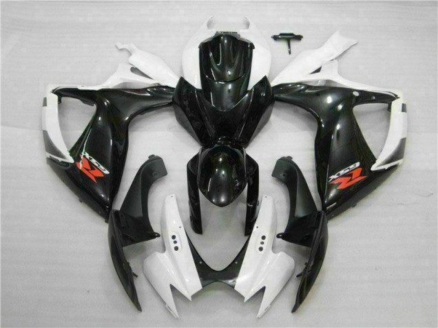 Cheap 2006-2007 White Black Suzuki GSXR 600/750 Motorcycle Fairings Canada