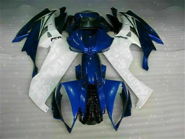 Cheap 2006-2007 White Blue Yamaha YZF R6 Full Fairing Kit Canada